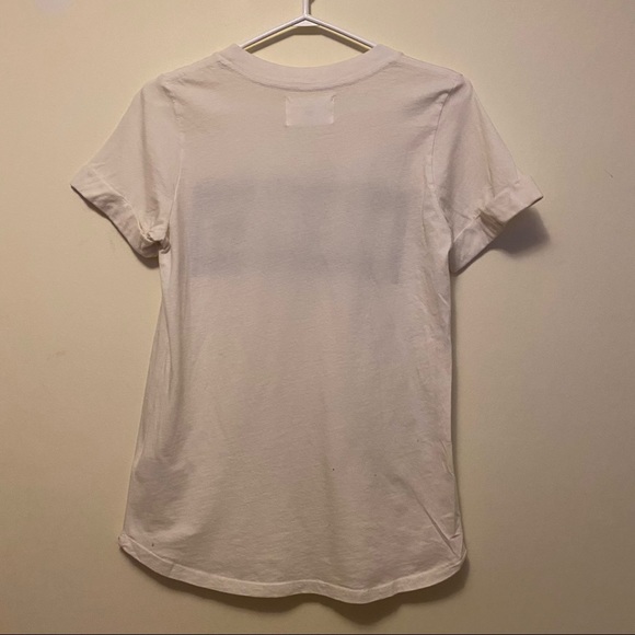Anthropologie White Merci Tee S - Picture 2 of 4